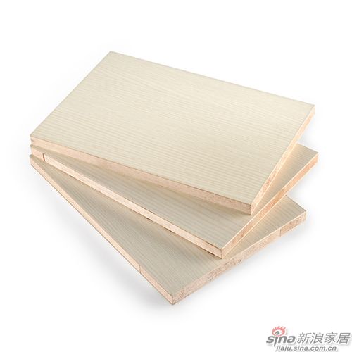 的工艺要求,在细木工板或多层板上贴上三聚氰胺纸后而形成的生态板